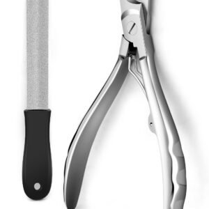 Gobeigo Heavy Duty Dog Nail Clippers – Professional Full Metal Trimmer for Large Dogs & Cats, Razor Sharp for Thick Toenails, Easy & Precise Cutting