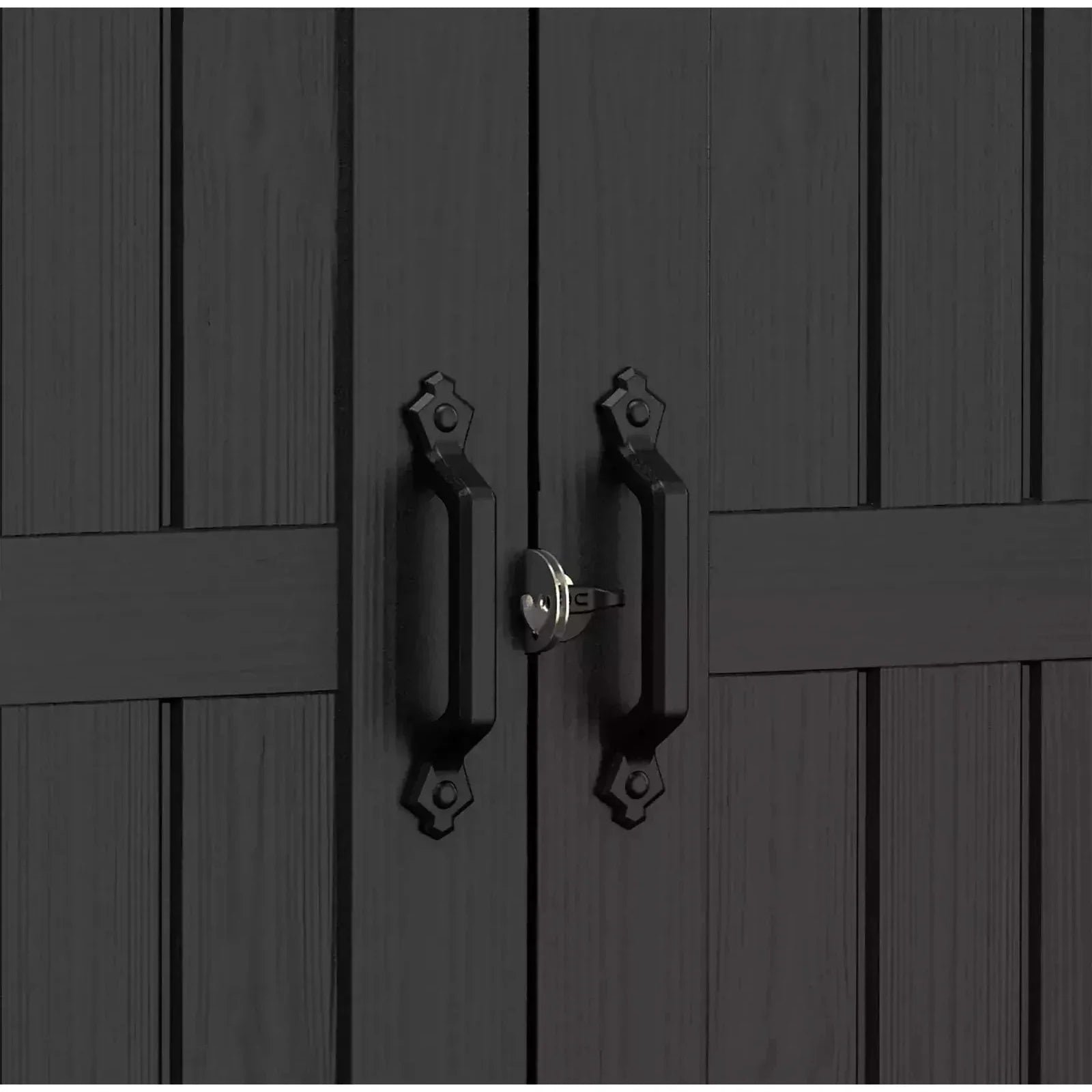 Keter 7.5’x9′ Premier Heavy Duty Plastic Shed – Grey - Image 6